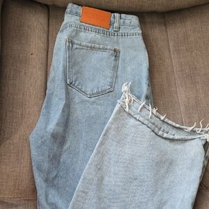 Princess Polly Light Blue Denim Jeans